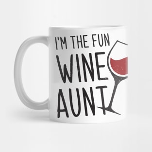 Fun Wine Aunt Mug